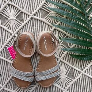 New Kids Nina Bling Sandals Girls Size 12